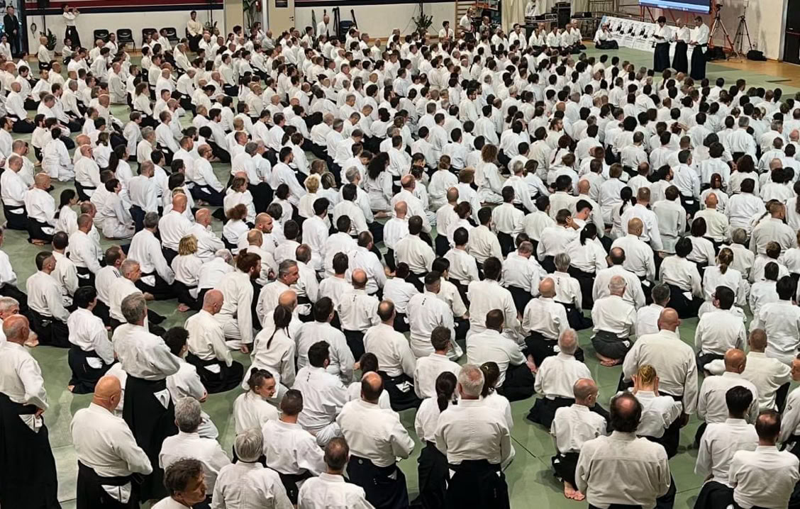 Raduno per il 60esimo anniversario dell'Aikikai in Italia