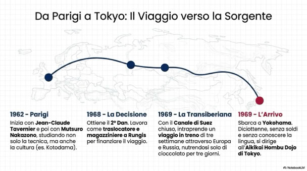 ll viaggio da Parigi a Tokyo quando Christian Tissier decise di approfondire la sua passione per l'Aikido