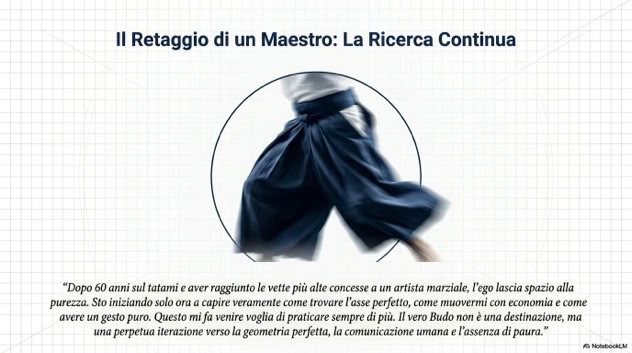 La ricerca continua, non bisogna mai fermarci, la conoscenza non si ferma mai.