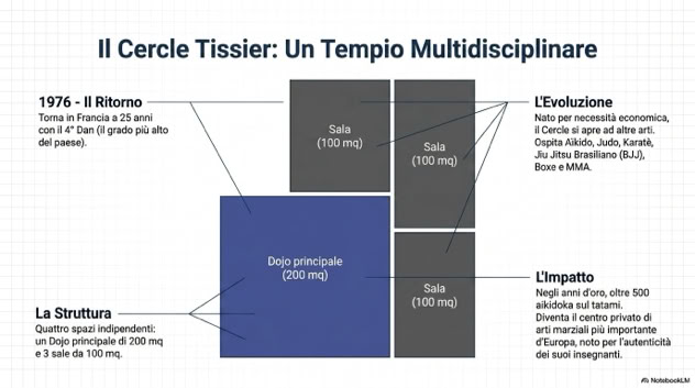 La creazione del Circle Tissier a Parigi
