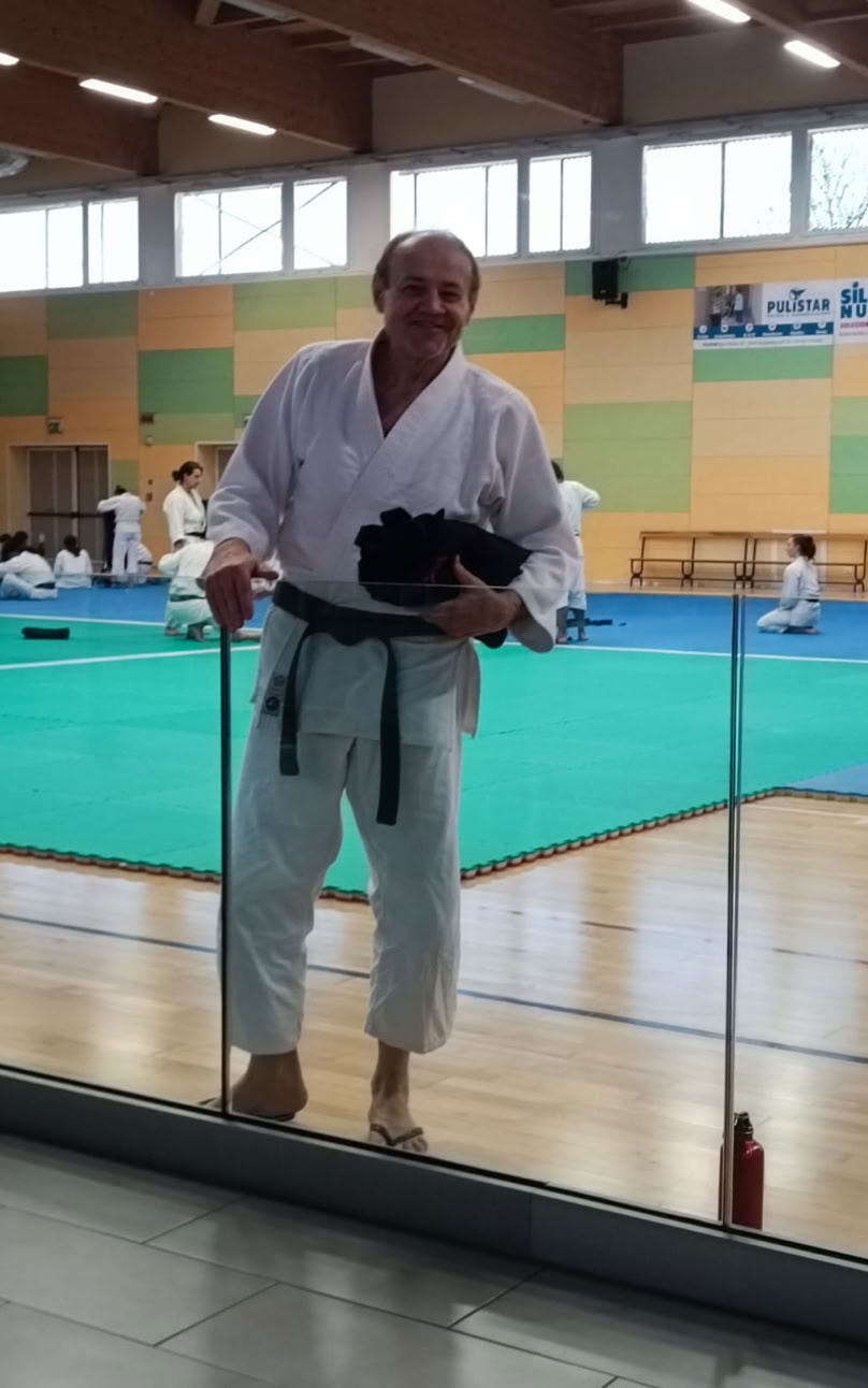 Claudio Tonelli Sensei 6 Dan direttore di Aikido Shion a Crevalcore (Bo)