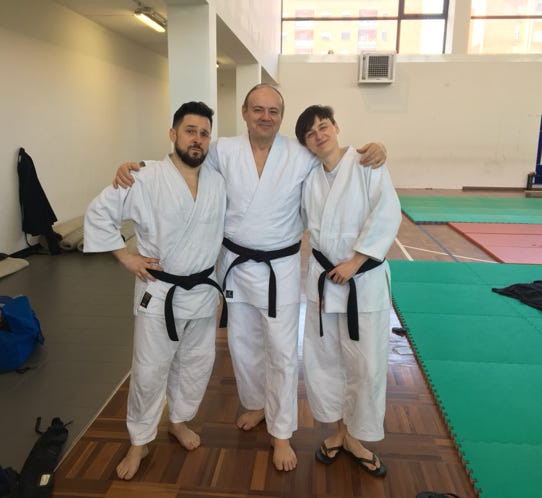 Tonelli Castaldini Zacchi a Roma stage di Gonzalez